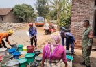 Kemarau Panjang, Kodim 0614 dan DPRKP Salurkan 10 Ribu Liter Air Bersih untuk Warga Argasunya